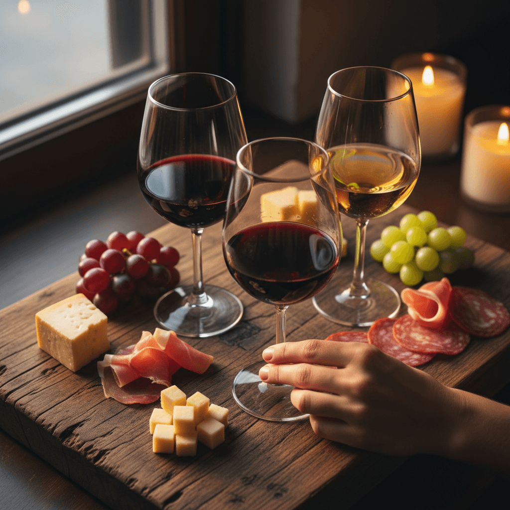 Sunset wine tastings